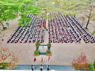 Lễ ch&agrave;o cờ đầu xu&acirc;n Qu&yacute; M&atilde;o 2023