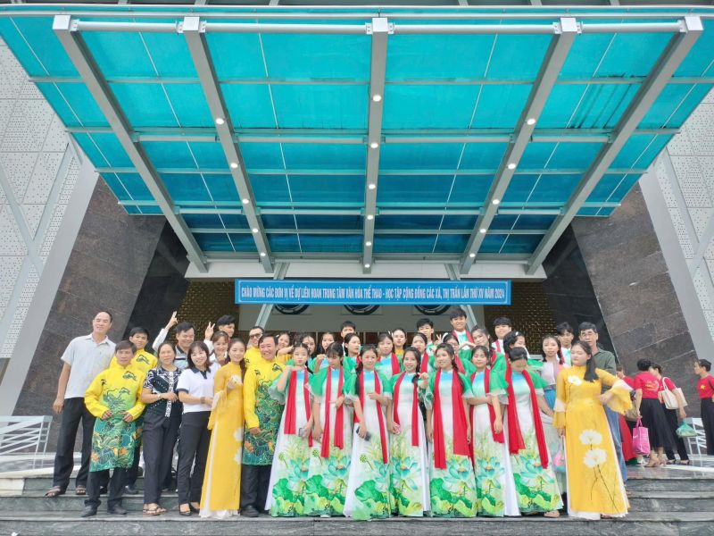 Ch&uacute;c mừng kết quả tham gia chương tr&igrave;nh văn nghệ Li&ecirc;n hoan c&aacute;c trung t&acirc;m văn h&oacute;a v&agrave; học tập cộng đồng năm 2024 của trường THCS H&ugrave;ng Vương.