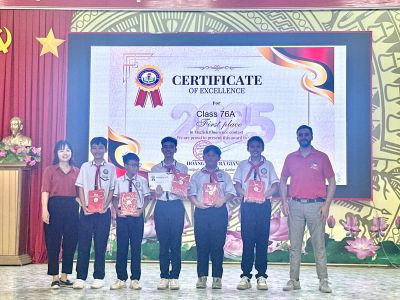 CH&Uacute;C MỪNG C&Aacute;C TH&Iacute; SINH XUẤT SẮC CỦA CUỘC THI H&Ugrave;NG BIỆN TIẾNG ANH - TRƯỜNG THCS H&Ugrave;NG VƯƠNG